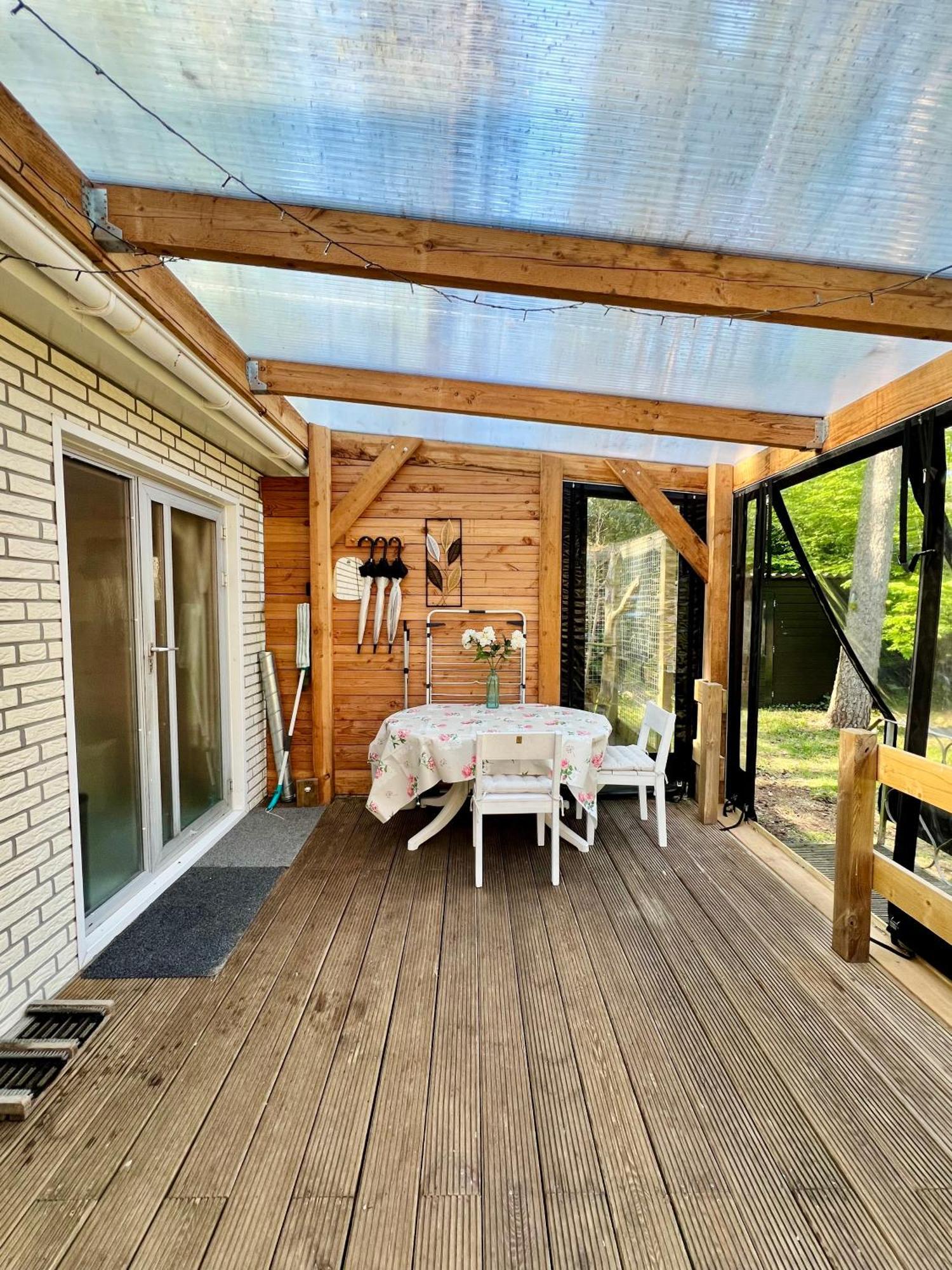 Cosy Chalet Veluwe With A Spacious Garden And Veranda Doornspijk Extérieur photo